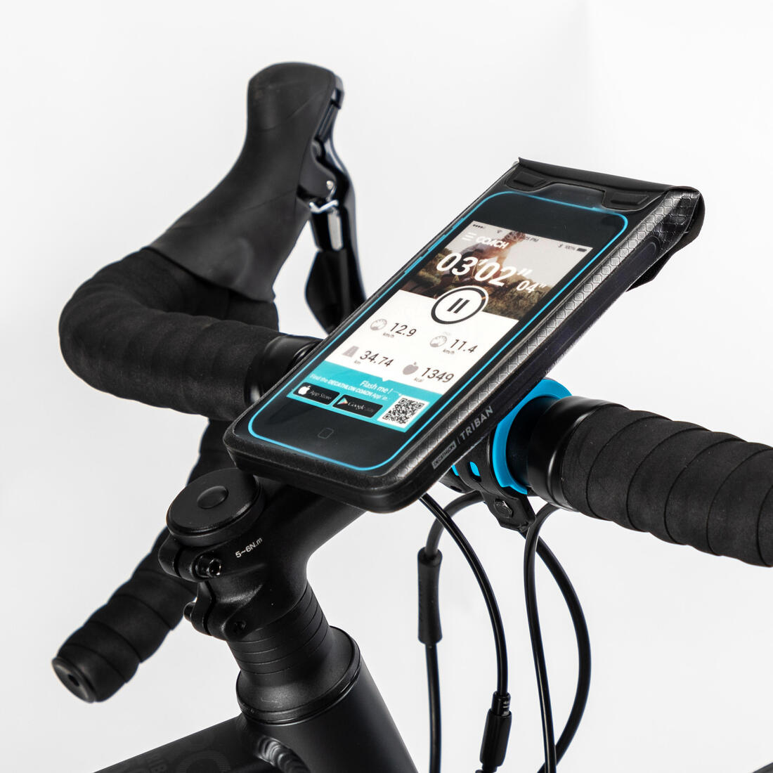 サイクリング 自転車用防水スマートフォンホルダー 900 L
